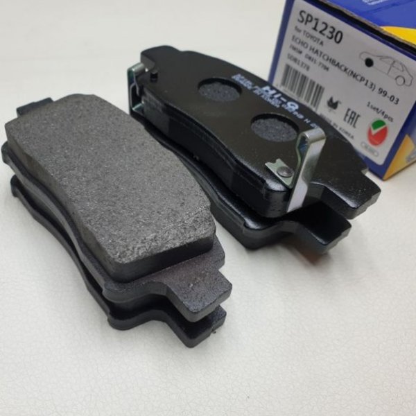 Колодки тормозные передние Toyota SCP10/13 NCP1#/5# Sangsin SP-1230 (D2174M,PF-1471)
