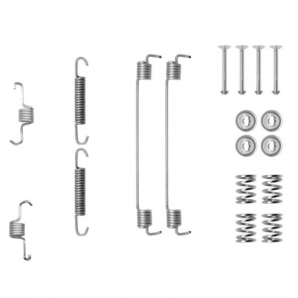 Ремкомплект крепление барабан колодок Renault 440264369R Bosch 1987475294 Logan 04-/Clio 98-