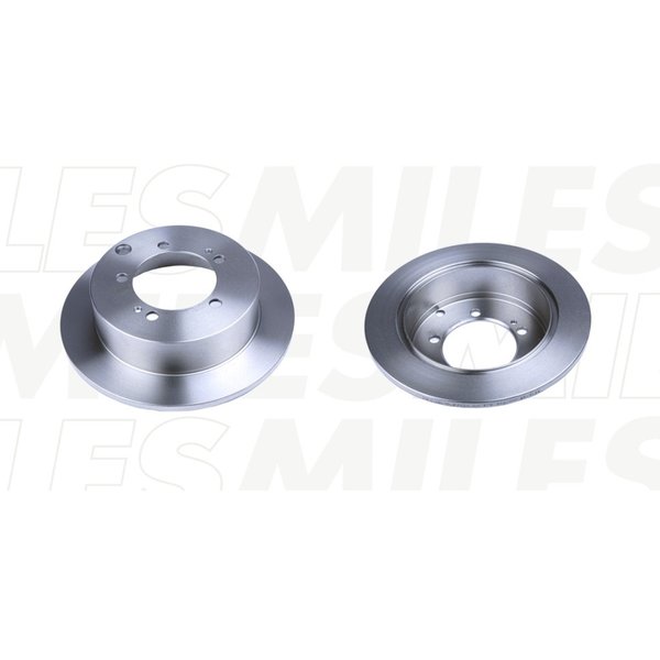 Диск тормозной задн MMC MB928716 Miles K010139 LANCER 00&amp;gt;/OUTLANDER 03-(R14) (DF4845,MB895200) D=