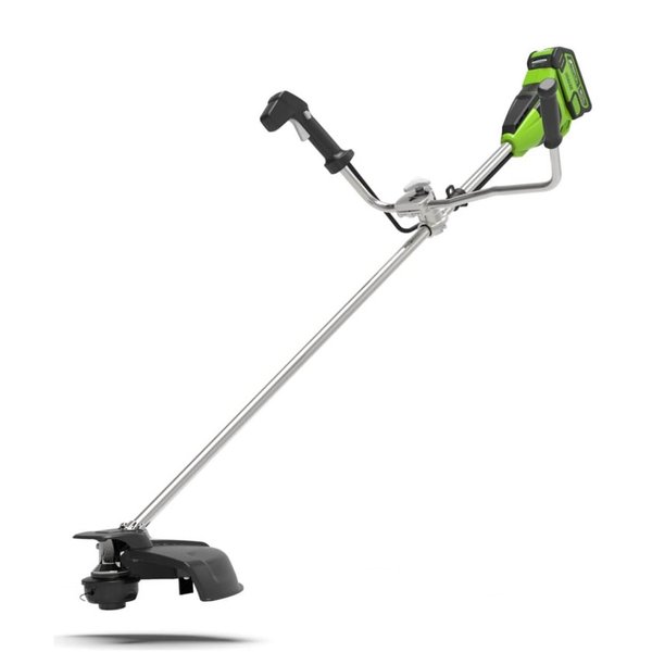 Триммер аккумуляторный Greenworks GD40BCB, 40V, 40 см, бесщеточный, без АКБ и ЗУ
