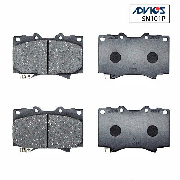 Колодки тормозные передние Toyota 04465-60240 Advics A1N-144 HDJ101 UZJ10 (NP1018,SP1379)