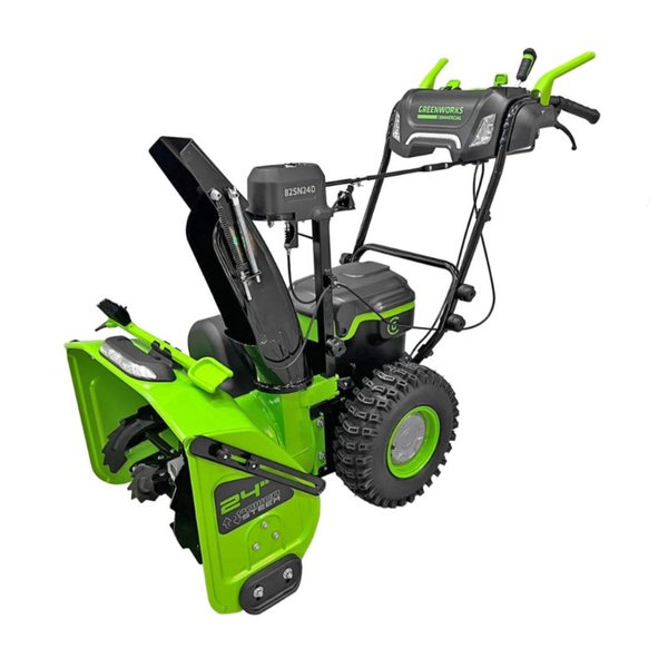 Снегоуборщик аккумуляторный Greenworks GD82ST56,82V,61 см,бесщеточный,самоходный без АКБ и ЗУ