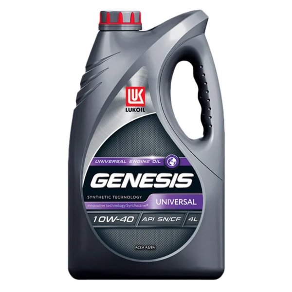 Масло моторное Лукойл Genesis Universal 10W40 п/синт. Россия 4