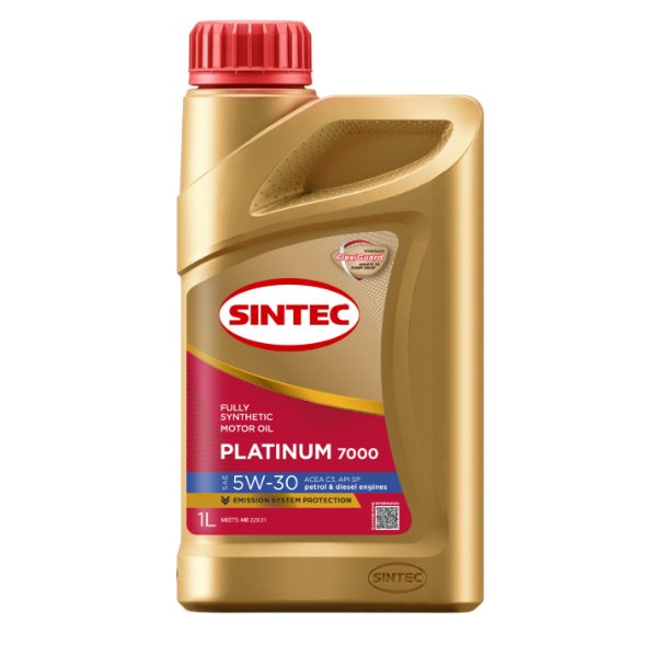 Масло моторное Sintec Platinum 7000 5W30 SP/C2/C3 1 