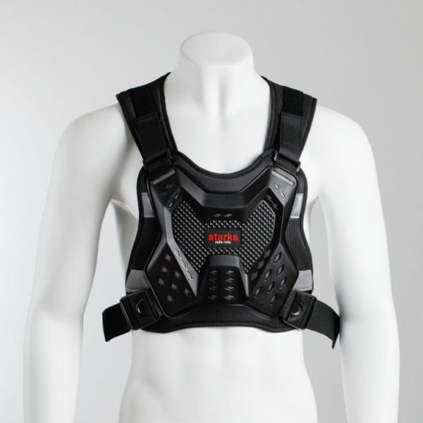 Моточерепаха STARKS Vest Armor Kids V2 (Чёрный) (M)