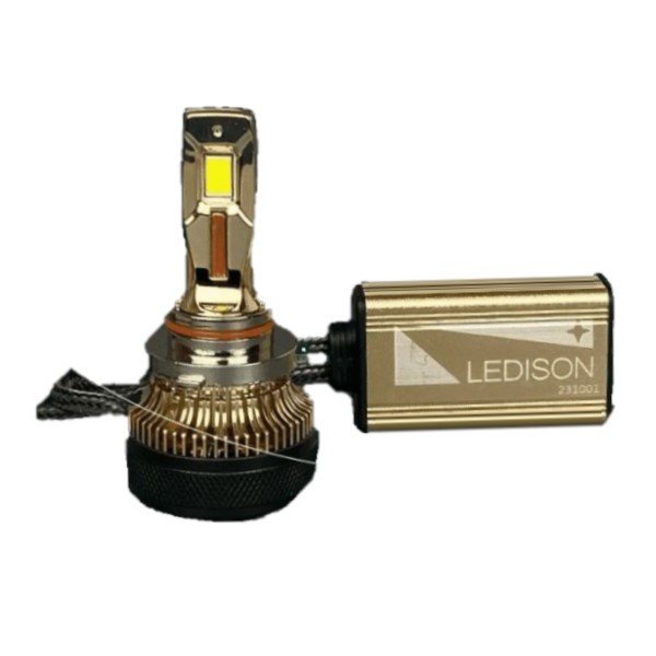 Лампа автомобильная светодиодная Ledison №9 HB3 150W 15000lm 5000K 2шт