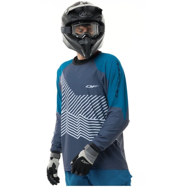 Джерси QUAD DIRT Man Grey - Arctic (S)