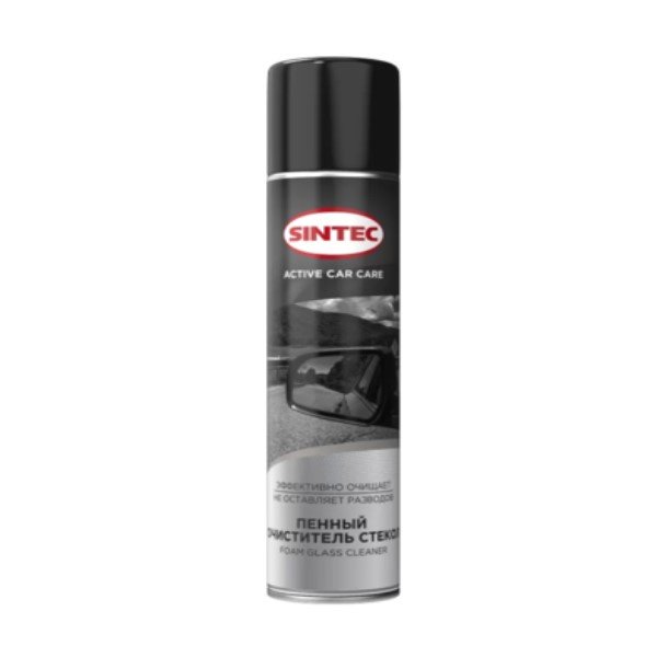 Очиститель стекол Sintec Foam Glass Cleaner пенный аэрозоль (400мл)