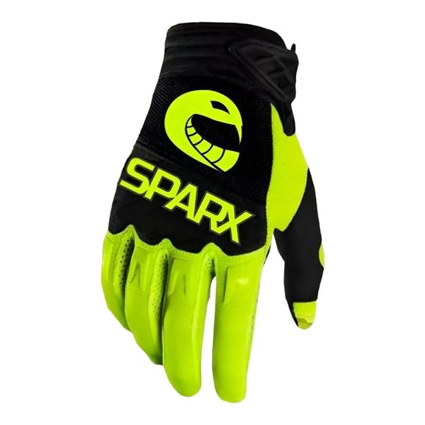 Мотоперчатки текстильные Sparx FX02 желтый 2XL