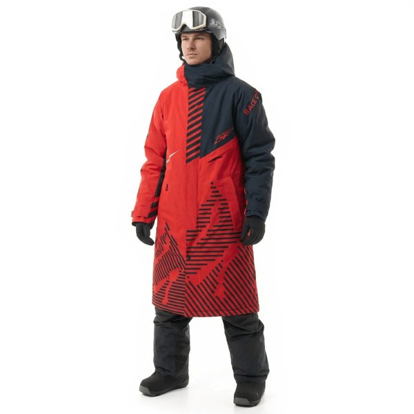 Плащ зимний Race Coat Man Red - Black XXL Dragonfly