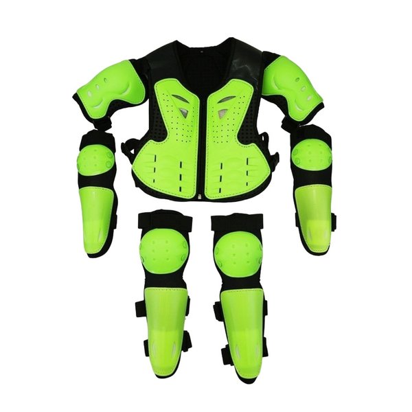 Комплект защиты (нагрудник+наспинник) Sparx BA10 K: Зеленый, размер S/M