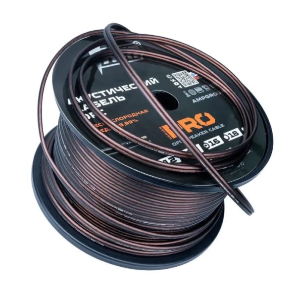 Кабель акуст. 16Ga AMP PRO (100m) , OFC (бескислородная медь) 1.5mm