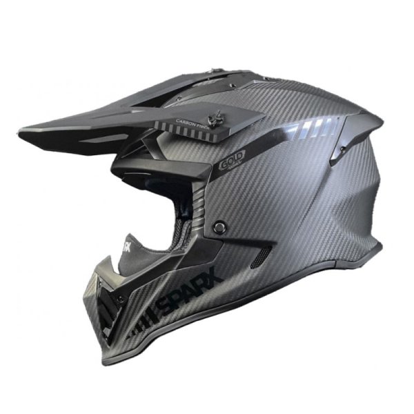 Шлем Sparx Thor Carbon 3K (A806) + Очки SPARX Thor (черный матовый, XL)
