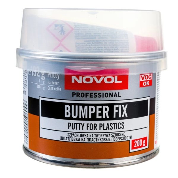 Шпатлевка NOVOL для пластиков  Bumer fix 200гр