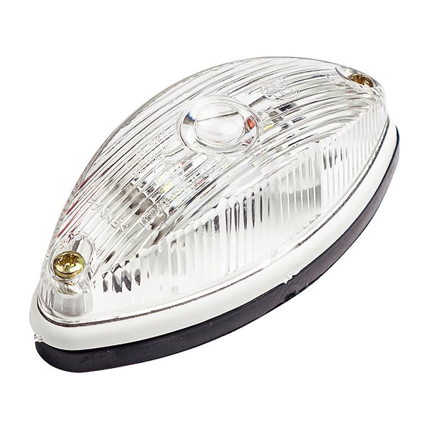 Фонарь габаритный  /Евросвет ГФ 2 Б Led/бел/12/24