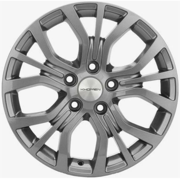 Диск литой 16*6,5 5*114,3 Et38 67,1 KHW1608 Outlander GRAY Khomen 
