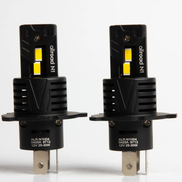 Лампа светодиодная H4 12/18V 5000K Lumen Allroad N1 2шт