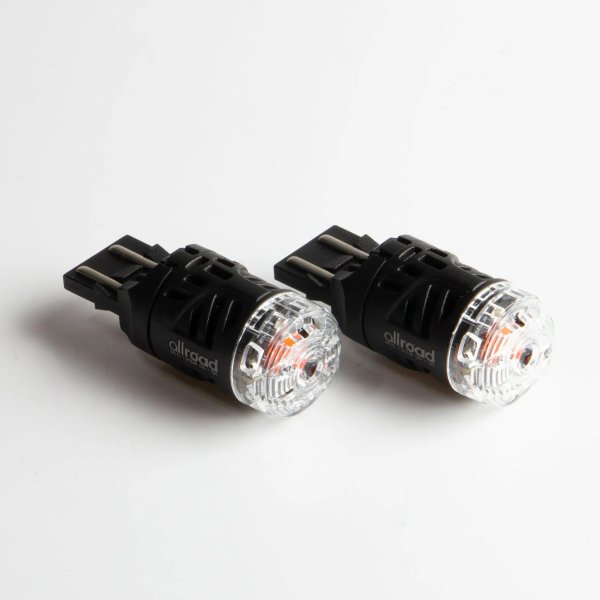 Лампа светодиодная T20(W21/5W) 12/24V(W3x16q) Lumen Drop D (красный свет) 2шт