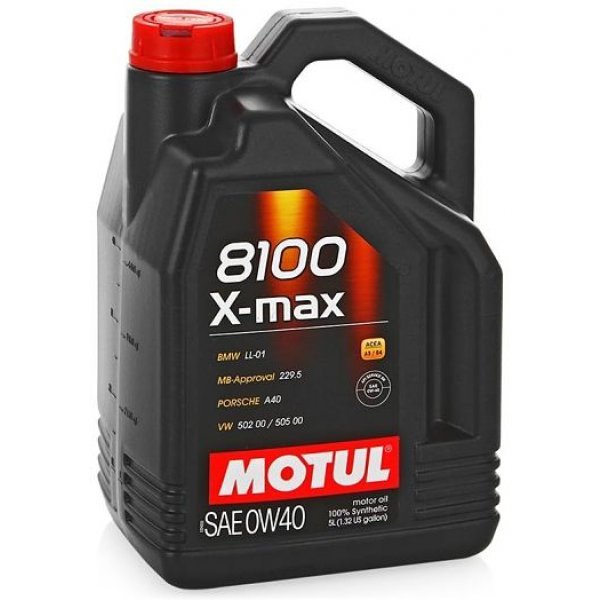 Масло моторное Motul 8100 X-Max 0W40 5 (5 по цене 4)