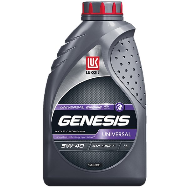 Масло моторное Лукойл Genesis Universal 5W40 п/синт. Россия 1