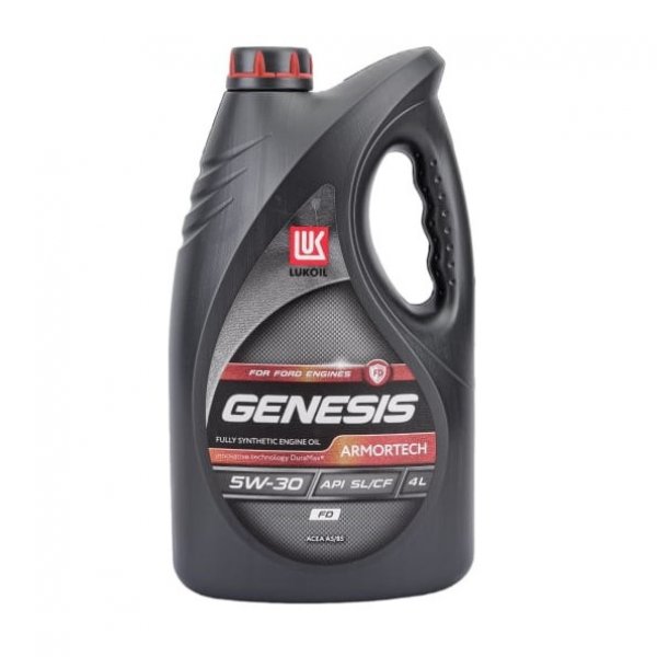 Масло моторное Лукойл Genesis Armortech FD 5W30 A5/B5 SL/CF Россия 4