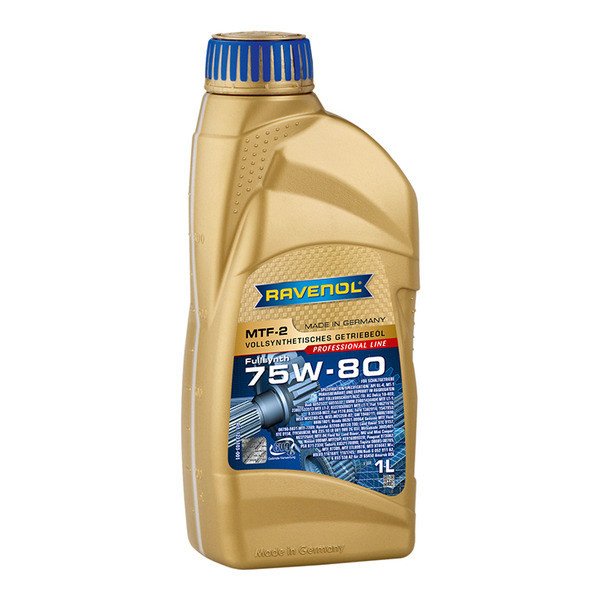 Масло трансмиссионное Ravenol MTF-2 75W80 GL-4 1л