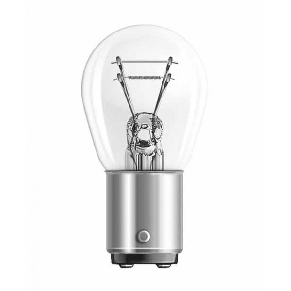 Лампа 7528 Osram  P21/5W (BAY15d) Двухнитевая Германия