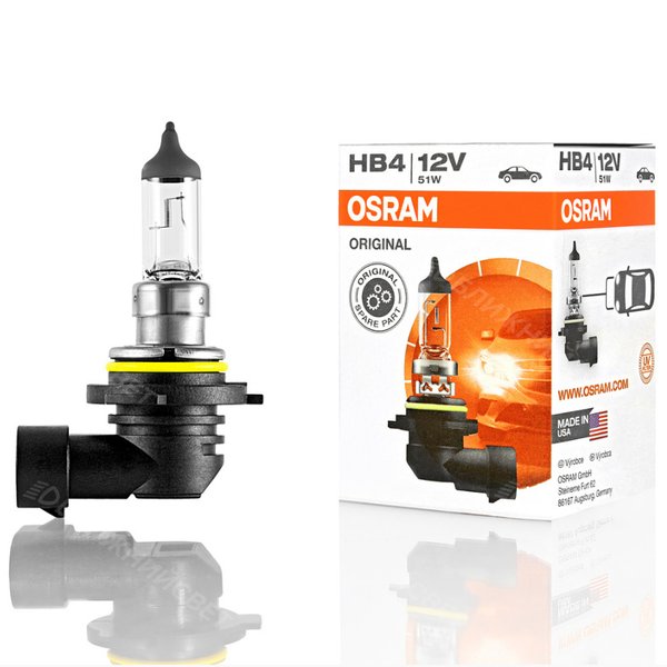 Лампа HB4 Osram 9006  51W P22D Германия     