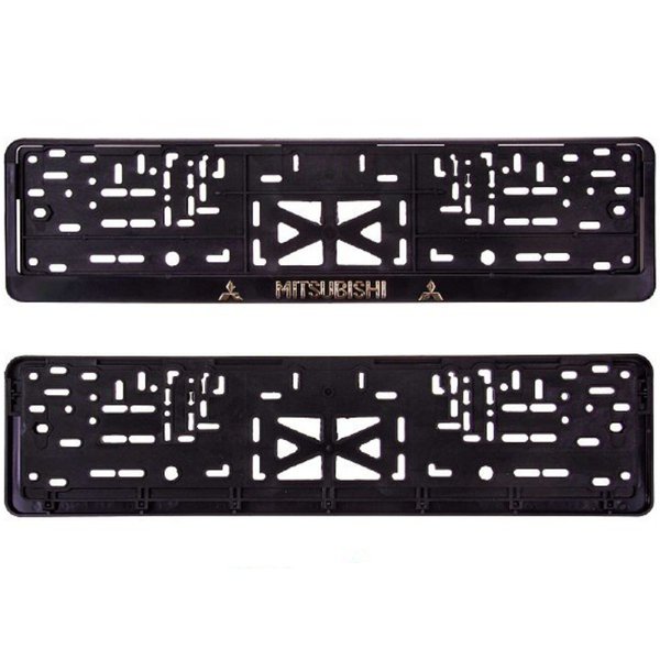 Рамка номера книжка MITSUBISHI золото 112/1-MB-з