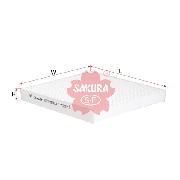 Фильтр салонный Sakura CA-66030 (CU 27008 Mann) Индонезия