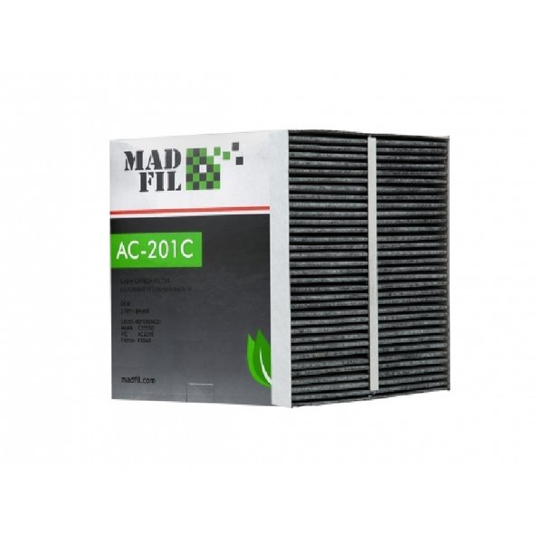 Фильтр салонный Madfil AC-201C угольный (M2 NSN10K/CUK 2141 Mann/CUK 2252 Mann)