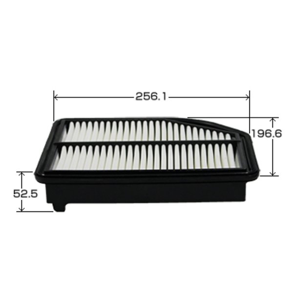 Фильтр воздушный Vic A-8004V (A-90080 Sakura/A-28011 Madfil/17220-R5A-A00 Оригинал Honda) CR-V 2.4