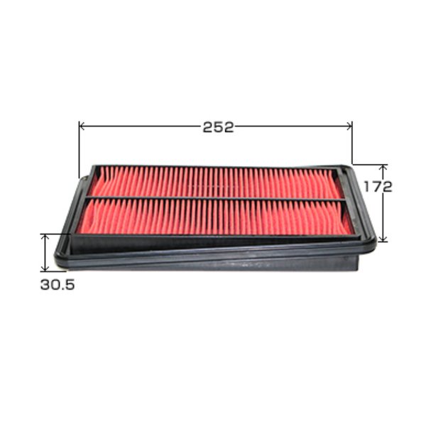 Фильтр воздушный Vic A-2023V (16546-4BA1B/A-61480 Sakura) Япония