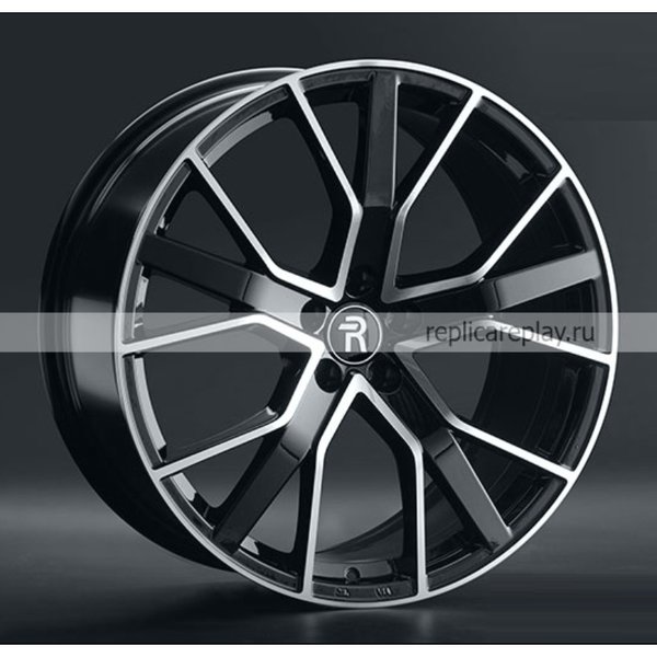 Диск литой 21*9,5 5*112 ET31 66,6 VV242 BKF Volkswagen