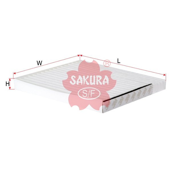 Фильтр салонный Sakura CA-18250 (CU 23011 Mann/AC-211E Vic) 
