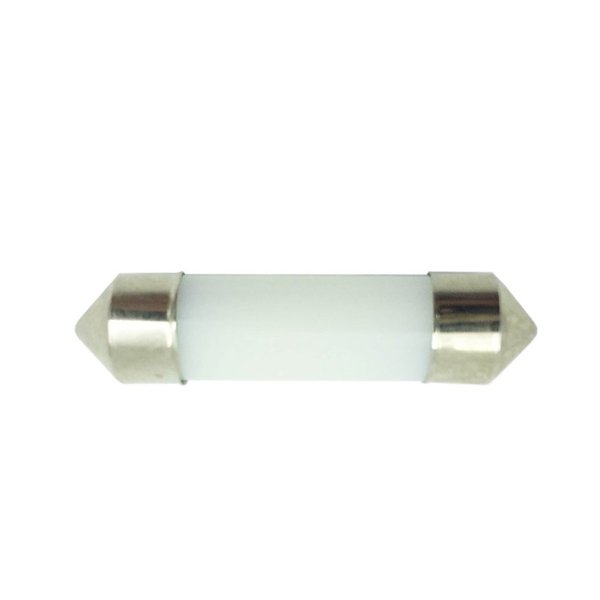Лампа св/д T11*36 12V COB Диод CL White 