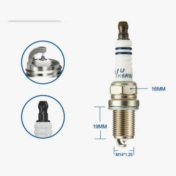 Свеча зажигания Torch K6RIU (BKR 6EIX 6418/2272 NGK/IK20TT 4702 Denso)