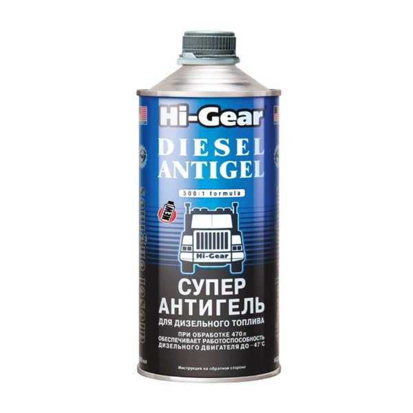 Антигель для диз.топлива Hi-Gear HG3427 на 400л Сша 0,946