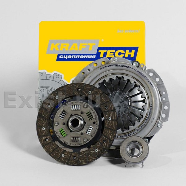 Комплект сцепления ВАЗ 2101-07 Krafttech W03200E