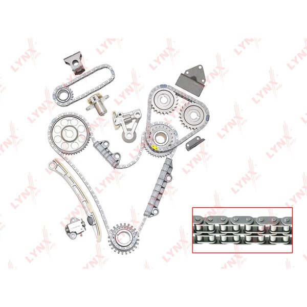 Комплект для замены цепи ГРМ Suzuki H25/27A -05/02 Lynx TK-0049 (12761-85FA0)